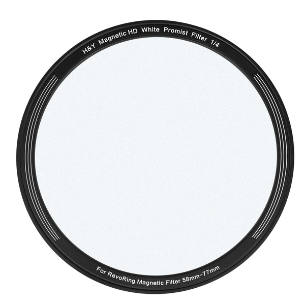 H&Y Filtri filtro White Promist 1/2 Clip on magentico per Revoring VND&CPL 67-82mm