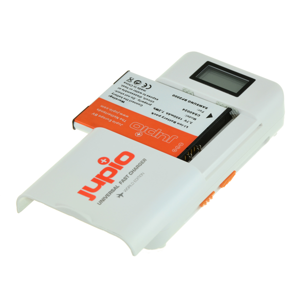 Jupio Caricatore universale fast per LCD Li-ion + AA/AAA + 2.1 Ah USB (World Edition)