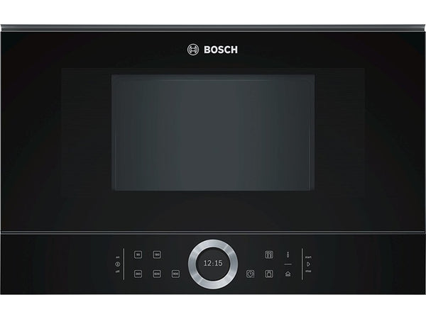 BOSCH - Forno microonde da incasso cm 60 - BFL634GB1 Serie 8 - Nero