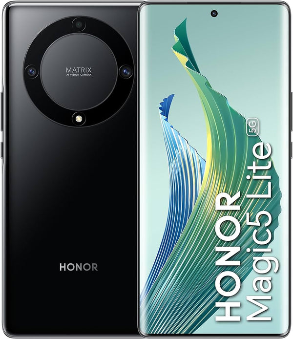 Honor Magic5 Lite 5G Dual Sim 8GB RAM 256GB - Black EU