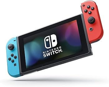 Nintendo Switch V2 Console Neon Red / Blue