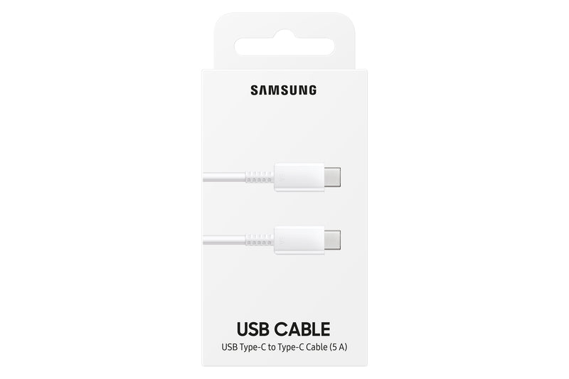 Cavo Samsung USB 1M Type-C a USB Type-C 5A EP-DN975BWE White