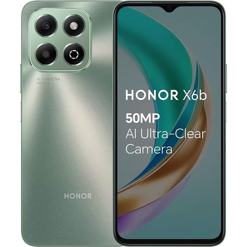 Honor X6b Dual Sim 4GB RAM 128GB LTE - Forest Green