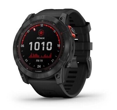 Watch Garmin Fenix 7X Solar GPS 51mm Graphite Band - Slate Grey