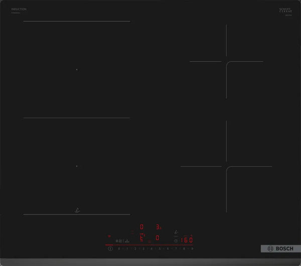 Bosch PVS63KHC1E 6 Piano cottura a induzione cm 59 - vetroceramica nero