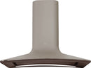 Elica SWEET TAUPE/A/85 + CAM Cappa parete cm. 85 - taupe - estensione camino inclusa