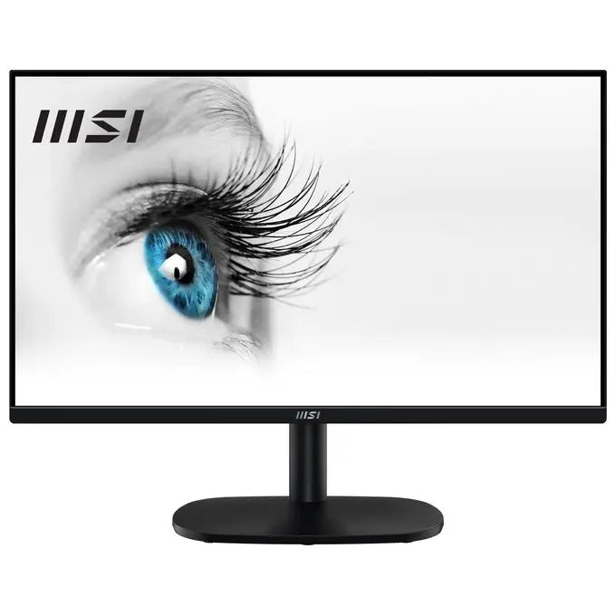 MSI PRO MP245V Monitor 23.8" FHD, Pannello VA 1920x1080, 100 Hz, Schermo Eye-Friendly, Montaggio VESA, Supporto Kit Display, Inclinazione Regolabile, HDMI 1.4, D-Sub