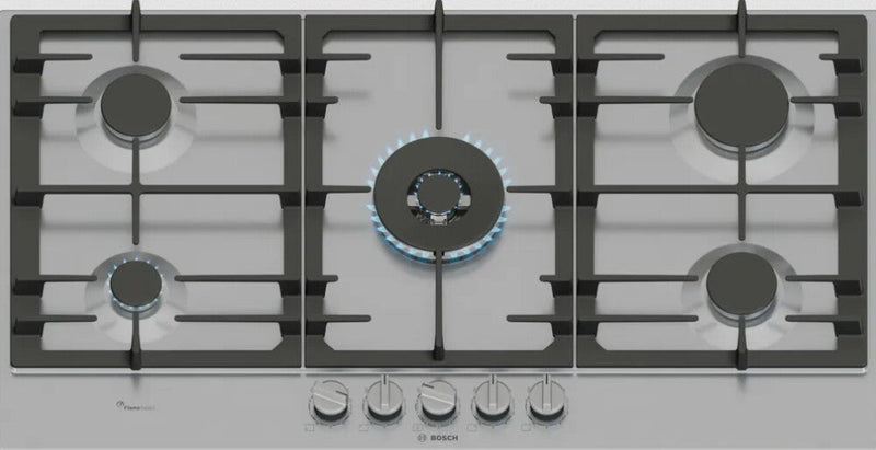 Bosch PCR9A5I90 Piano cottura a gas cm. 92 - inox