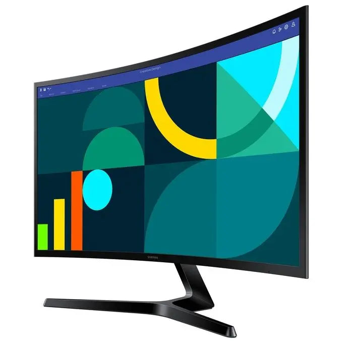 Samsung Monitor S36GD LS27D366GAUX Curvo (1800R) 27'' 1920x1080 (Full HD) VA 100Hz 4ms (GtG) D-Sub HDMI Ingresso Audio Eye Saver Mode Flicker Free
