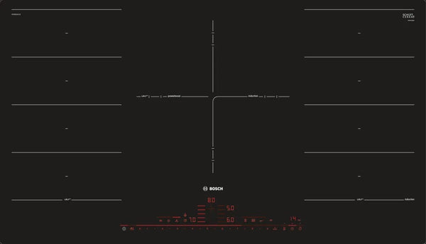 Bosch PXV901DV1E 8 Piano cottura a induzione cm. 89 - vetroceramica nero
