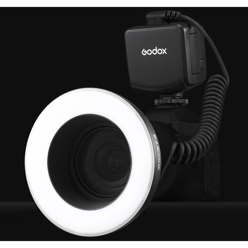 Godox Ring LED con adattatori ottiche