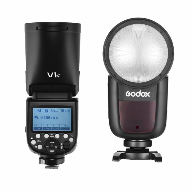 Godox Kit camera flash circolare V1 TTL per Fuji