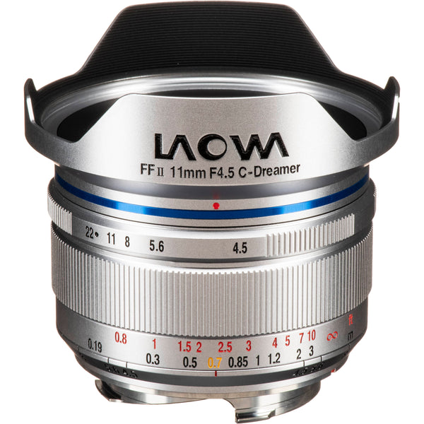 Laowa Venus Optics obiettivo 11mm f/4.5 RL FF rettilineare per Leica M argento