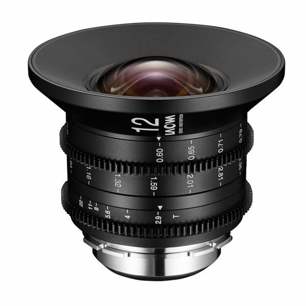 Laowa Venus Optics obiettivo 12mm t/2.9 Zero-D per Canon EOS Cine Scala Metri
