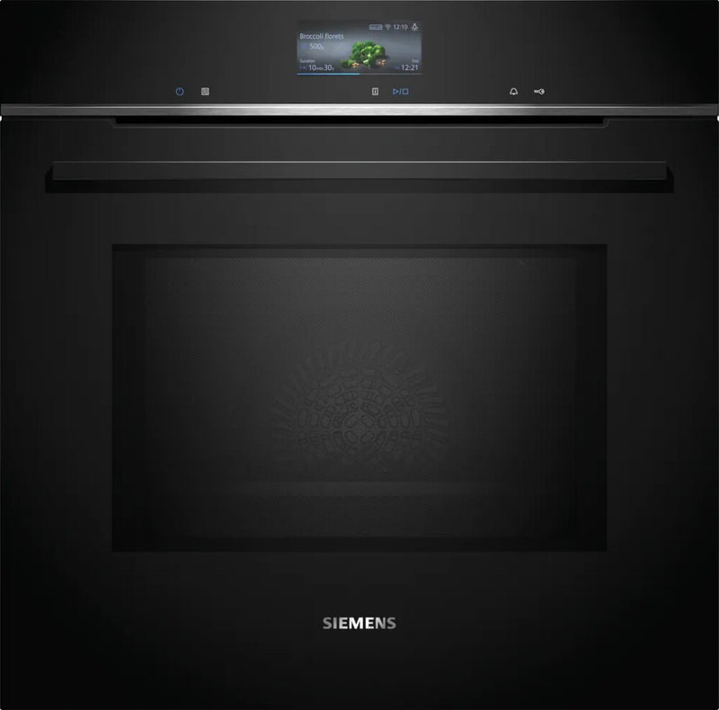 Siemens HM736GAB1 Iq700 Forno combinato microonde da incasso cm. 60 h. 60 - nero