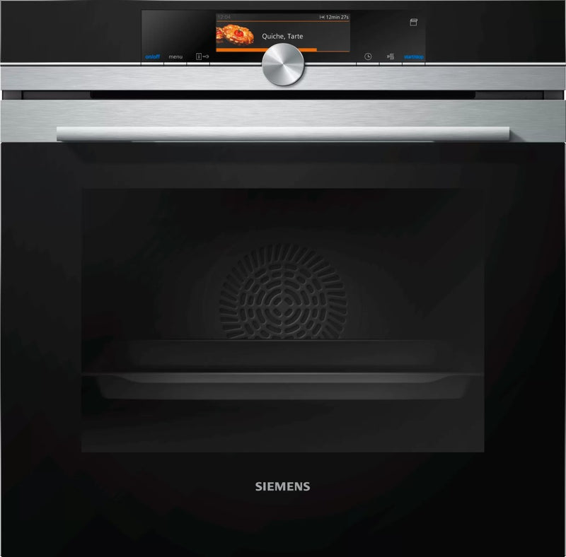 Siemens HS658GXS7 Iq700 Forno a vapore cm. 59 - nero / inox