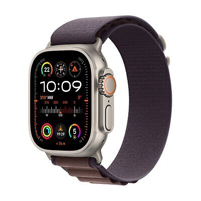 Watch Apple Watch Ultra 2 LTE 49mm Titanium Case with Alpine Loop S - Indigo