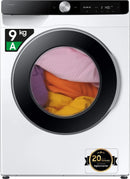 Samsung Lavatrice Slim 9 Kg Classe A Profondità 48 cm Centrifuga 1400 giri Inverter Vapore Wi-Fi BESPOKE AI EcoDosatore - WW90DG6G94LK/U3