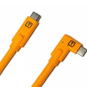 Tether Tools Cavo Pro da USB-C a USB-C angolare 4.6m- Arancione