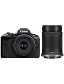 Canon EOS R50 Kit 18-45mm + 55-210mm Black
