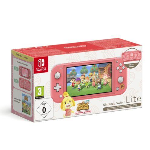 Nintendo Switch Lite Animal Crossing: NH Isabelle Aloha Ed.