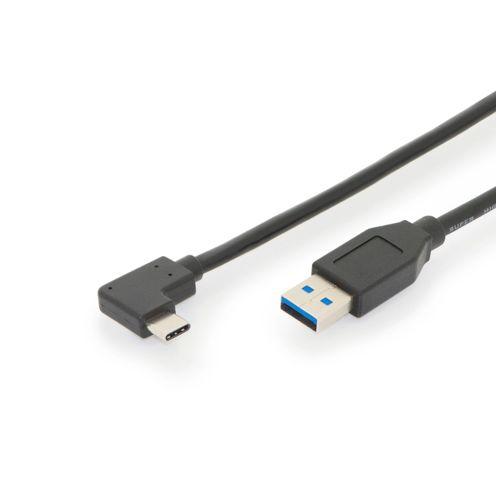 DIGITUS USB tipo C cavo Gen2 tipo C 90 a A