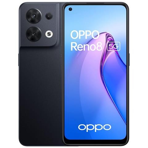 Oppo Reno8 5G Black 8/256GB Dual Sim Europa