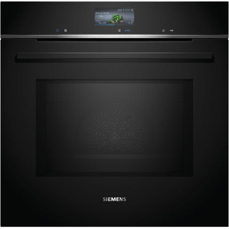 SIEMENS HM776GKB1 - FORNO A MICROONDE iQ700, NERO/ACCIAIO INOSSIDABILE, PIROLISI, WiFi, 60 CM