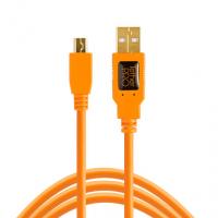 Tether Tools cavo USB 2.0 maschio/Mini-B 5 pin 30cm arancio