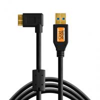 Tether Tools cavo USB 3.0 maschio A/Micro-B angolazione destra 4.6m nero