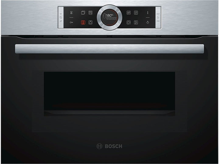 Bosch CMG633BS1 Serie 8 Forno da incasso combinato microonde cm 60 - nero / inox