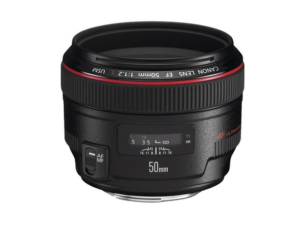 Canon EF 50MM F/1.2L USM - OFFICIAL CANON WARRANTY