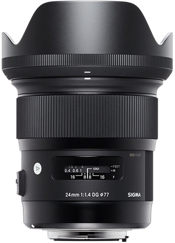 SIGMA 24MM F/1.4 ART DG HSM CANON - OFFICIAL SIGMA WARRANTY