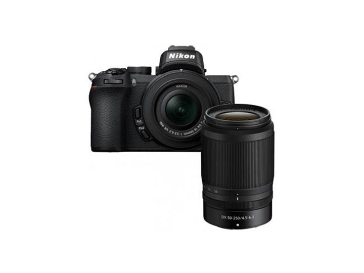 NIKON Z50 + 16-50MM DX + 50-250MM - GARANZIA UFFICIALE NIKON