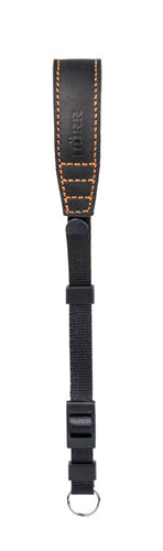 DORR Root Leather Cinturino da polso per fotocamera black 25x2 cm - DO350615