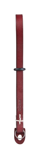 DORR Urban Leather Cinturino da polso per fotocamera MAHAGONI 22 x 1,2 cm