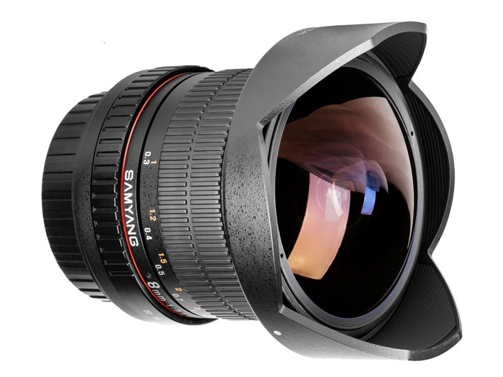 SAMYANG 8mm f/3.5 UMC Fish-eye CS II PER SONY - USATO GARANTITO 1 ANNO