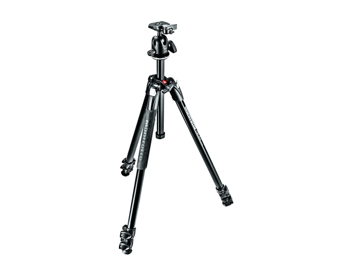 MANFROTTO 290 EXTRA 3-SECTION TRIPOD WITH BALL HEAD - MK290XTA3-BH