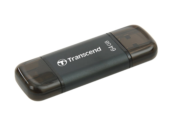 TRANSCEND JETDRIVE GO 300K 64GB - LIGHTNING - USB 3.1 FLASH DRIVE