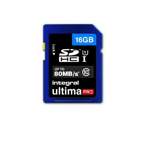 INTEGRAL SD HC 16 GB 80MB/S