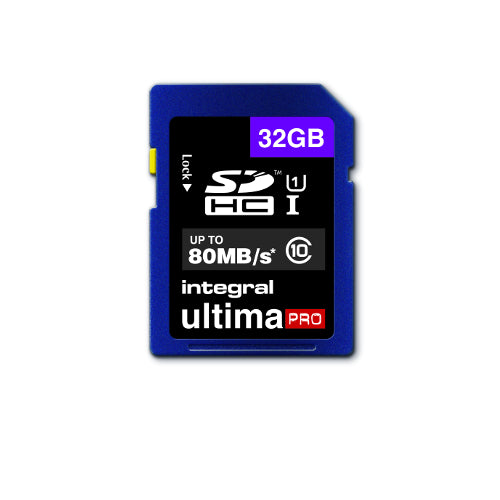 INTEGRAL SD 32 GB Classe 10 80MB/S